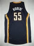 Hibbert, Roy<br>Navy Regular Season - Worn 1 Game (11/20/13) - Overtime Victory<br>Indiana Pacers 2013-14<br>#55 Size: 2XL+2