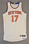 Early, Cleanthony<br>White Regular Season - Worn 1 Game (11/14/14)<br>New York Knicks 2014-15<br>#17 Size: XL+2