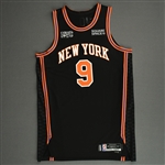 Barrett, RJ<br>Black City Edition - Worn 11/23/21<br>New York Knicks 2021-22<br>#9 Size: 48+4