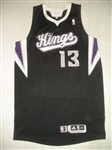 Evans, Tyreke<br>(Black Regular Season - 11/3/12 - Photo-Matched to 1 Game - Worn 1 Game (11/3/12)<br>Sacramento Kings 2012-13<br>#13 Size: 2XL+2