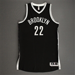 Brown, Markel<br>Black NBA Autographed Jersey<br>Brooklyn Nets 2014-15<br>#22 Size: XL+2
