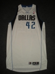 Brand, Elton<br>White Regular Season - 11/3/12 - Photo-Matched to 1 Game - Worn 1 Game (11/3/12)<br>Dallas Mavericks  2012-13<br>#42 Size: 3XL+4