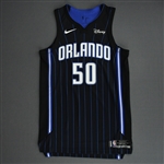 Anthony, Cole<br>Black Icon Edition - Worn 12/27/20<br>Orlando Magic 2020-21<br>#50 Size: 46+4