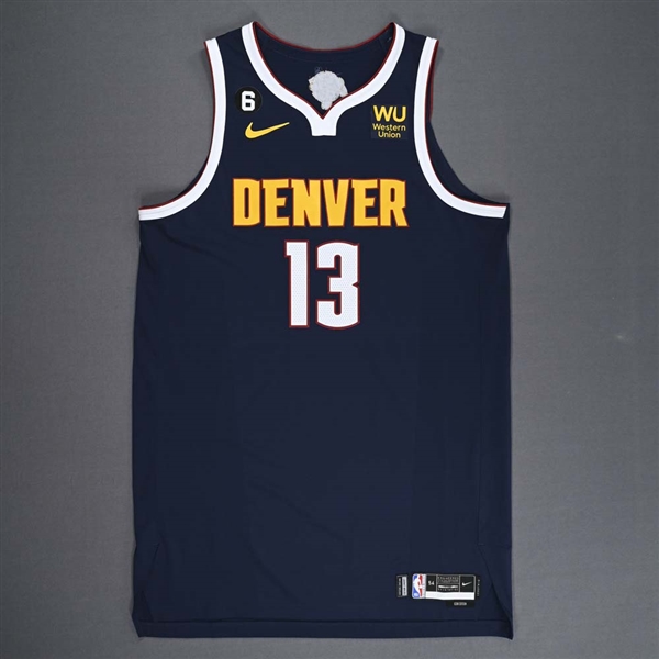 Bryant, Thomas<br>NBA Finals Game 2 - Icon Edition - Dressed, Did Not Play (DNP)<br>Denver Nuggets 2022-23<br>#13 Size: 54+6