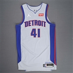 Bey, Saddiq<br>Statement Edition - Worn 1/27/2021<br>Detroit Pistons 2020-21<br>#41 Size: 46+4