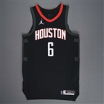 Martin Jr., Kenyon<br>Statement Edition - Worn 5/10/2021<br>Houston Rockets 2020-21<br>#6 Size: 46+4