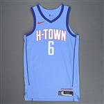 Martin Jr., Kenyon<br>City Edition - Worn 5/2/2021<br>Houston Rockets 2020-21<br>#6 Size: 46+4