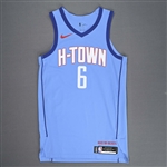 Martin Jr., Kenyon<br>City Edition - Worn 5/2/2021<br>Houston Rockets 2020-21<br>#6 Size: 46+4