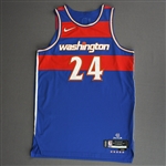 Kispert, Corey<br>Royal City Edition - Worn 12/13/21<br>Washington Wizards 2021-22<br>#24 Size: 50+4