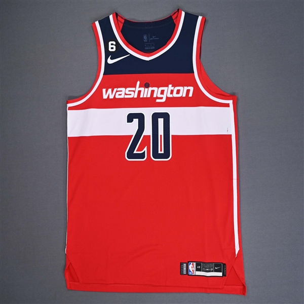Schakel, Jordan<br>Preseason International Games (Tokyo) - Icon Edition Jersey<br>Washington Wizards 2022-23<br>#20 Size: 48+4