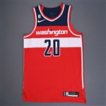 Schakel, Jordan<br>Preseason International Games (Tokyo) - Icon Edition Jersey<br>Washington Wizards 2022-23<br>#20 Size: 48+4