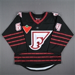 Gelinas, Maude<br>Black Set 1 - Game-Issued (GI)<br>Montreal Force 2022-23<br>#64 Size: LG