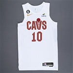 Garland, Darius<br>White Association Edition - Worn 11/20/2022<br>Cleveland Cavaliers 2022-23<br>#10 Size: 46+4