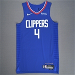 Boston Jr., Brandon<br>Icon Edition - 11/19/2021<br>Los Angeles Clippers 2021-22<br>#4 Size: 46+4