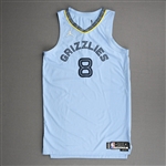 Williams, Ziaire<br>Blue Statement Edition - Worn 10/27/21<br>Memphis Grizzlies 2021-22<br>#8 Size: 48+4