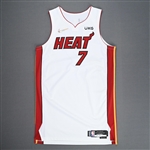 Lowry, Kyle<br>Association Edition - Worn 10/25/2021<br>Miami Heat 2021-22<br>#7 Size: 50+6