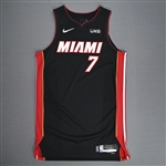 Lowry, Kyle<br>Icon Edition - Worn 10/29/2021 - 2nd Half<br>Miami Heat 2021-22<br>#7 Size: 50+6