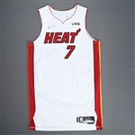 Lowry, Kyle<br>Association Edition - Worn 10/30/2021 - 1 of 2<br>Miami Heat 2021-22<br>#7 Size: 50+6