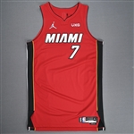 Lowry, Kyle<br>Statement Edition - Worn 11/2/2021<br>Miami Heat 2021-22<br>#7 Size: 50+6