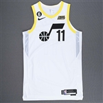 Conley, Mike<br>White Association Edition - Worn 11/4/2022<br>Utah Jazz 2022-23<br>#11 Size: 48+4