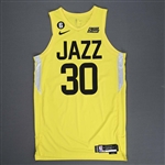 Agbaji, Ochai<br>Icon Edition - Worn 3/9/2022<br>Utah Jazz 2022-23<br>#30 Size: 50+4