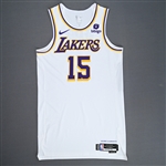 Reaves, Austin<br>Association Edition - Worn 2 Games - 11/25/23 & 12/2/23<br>Los Angeles Lakers 2023-24<br>#15 Size: 48+6