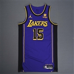 Reaves, Austin<br>Statement Edition - Worn 12/20/2023<br>Los Angeles Lakers 2023-24<br>#15 Size: 48+6