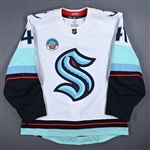 Bellemare, Pierre-Edouard<br>White Set 2<br>Seattle Kraken 2023-24<br>#41Size: 56