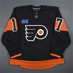 Allison, Wade<br>Third Set 2 - Game-Issued (GI)<br>Philadelphia Flyers 2023-24<br>#17 Size: 56