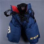 Benning, Matt<br>CCM HP45 Pants - Worn in Stadium Series, and on March 12, 2022 and April 23, 2022<br>Nashville Predators 2021-22<br>#5 Size: XL