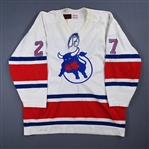 Mahovlich, Frank *<br>White<br>Birmingham Bulls 1976-77<br>#27 Size: 48
