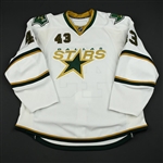 Boucher, Philippe *<br>White Set 1<br>Dallas Stars 2008-09<br>#43Size: 58