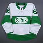 Marner, Mitch *<br>White St. Pats - Worn March 14, 2021<br>Toronto Maple Leafs 2020-21<br>#16 Size: 54