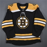 Blank - No Name or Number<br>Black (Adidas Primegreen) - CLEARANCE<br>Boston Bruins <br># Size: 56