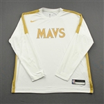Burke, Trey<br>City Edition Game Theater Shooting Shirt - Game-Issued (GI)<br>Dallas Mavericks 2020-21<br>#3 Size: L
