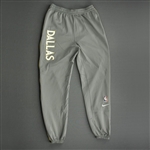 Porzingis, Kristaps<br>City Edition Game Theater Pants - Game-Issued (GI)<br>Dallas Mavericks 2020-21<br>#6 Size: XL Extreme Tall