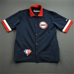 Martin Jr., Kenyon<br>Navy City Edition Jacket - Game-Issued (GI)<br>Houston Rockets 2021-22<br>#6 Size: L Tall
