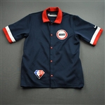 Mathews, Garrison<br>Navy City Edition Jacket - Game-Issued (GI)<br>Houston Rockets 2021-22<br>#25 Size: L Tall