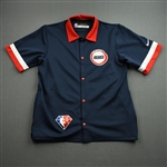Queen, Trevelin<br>Navy City Edition Jacket - Game-Issued (GI)<br>Houston Rockets 2021-22<br>#21 Size: L Tall