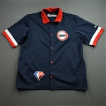 Wood, Christian<br>Navy City Edition Jacket - Game-Issued (GI)<br>Houston Rockets 2021-22<br>#35 Size: XL Tall