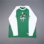 Nesmith, Aaron<br>Classic Edition Long Sleeved Shooting Shirt - Game Issued (GI)<br>Boston Celtics 2021-22<br>#26 Size: XL