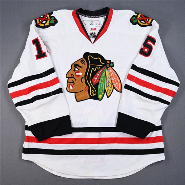 Brunette, Andrew *<br>White Set 2<br>Chicago Blackhawks 2011-12<br>#15 Size: 56