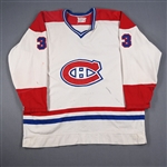 Engblom, Brian *<br>White - Name On Back Removed<br>Montreal Canadiens 1977-78<br>#3 Size: 46