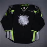 Elias, Patrik *<br>Black Draft Night Set - Game-Issued (GI) before All-Star Player Draft<br>NHL All-Star 2014-15<br>#26 Size: 56