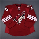 Ribeiro, Mike *<br>Burgundy Set 1<br>Phoenix Coyotes 2013-14<br>#63 Size: 56