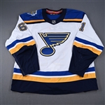 da la Rose, Jacob *<br>White Set 1 w/ 2020 All-Star Game Patch<br>St. Louis Blues 2019-20<br>#61 Size: 56