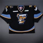 Maxwell, Tyler *<br>Black<br>Toledo Walleye 2015-16<br>#19 Size: 56