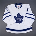 Hyman, Zach *<br>White w/ NHL Centennial Patch<br>Toronto Maple Leafs 2016-17<br>#11 Size: 56