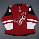 Boedker, Mikkel *<br>Burgundy Set 2<br>Arizona Coyotes 2015-16<br>#89 Size: 56