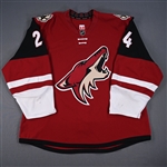 Chipchura, Kyle *<br>Burgundy Set 1<br>Arizona Coyotes 2015-16<br>#24 Size: 56